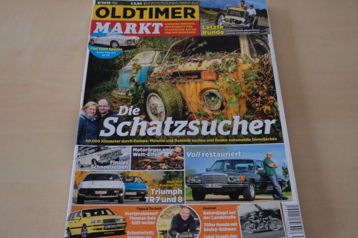 Deckblatt Oldtimer Markt (05/2018)